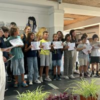 Entrega de prémios  na Escola Carlos Gargaté