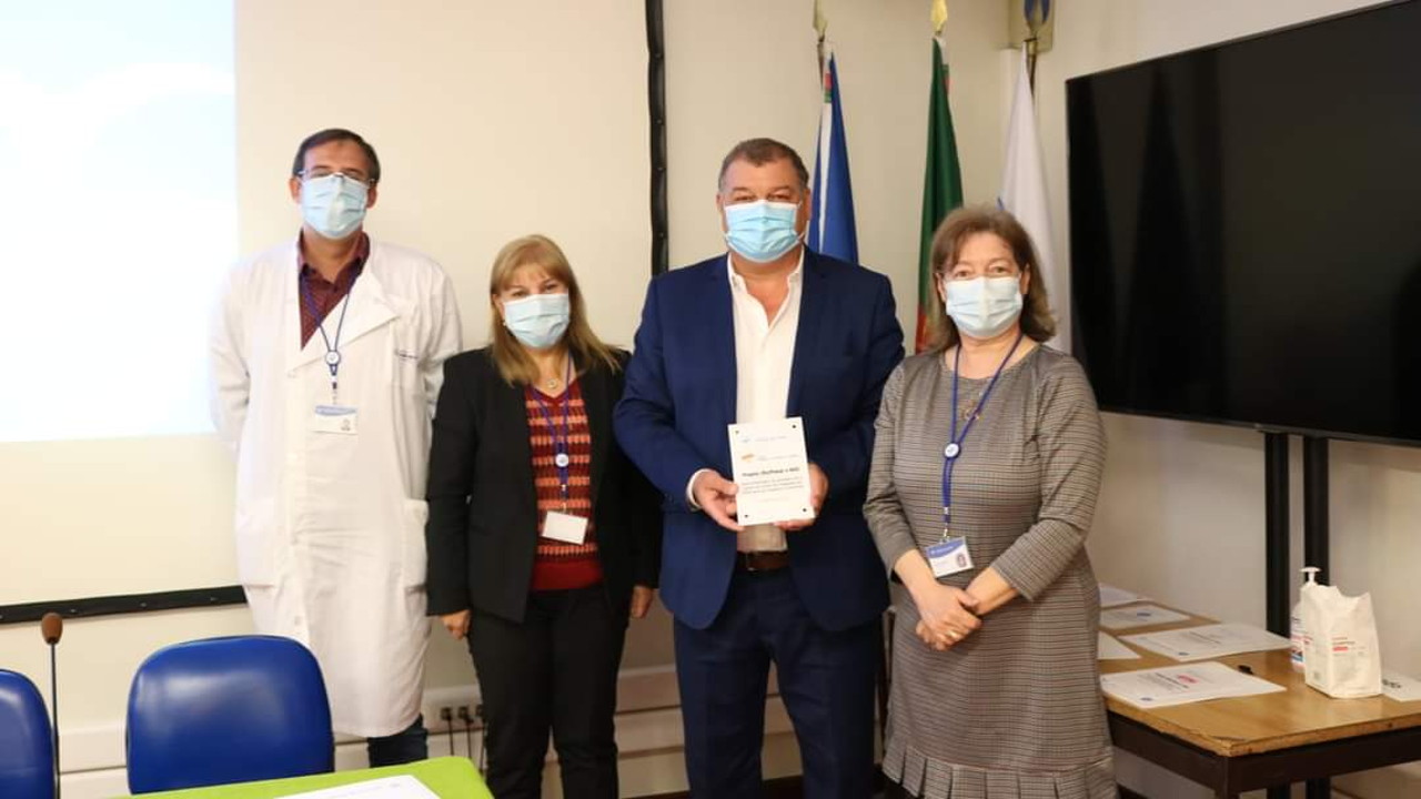 Junta de Freguesia contribui para a requalificação do Hospital Garcia de Orta
