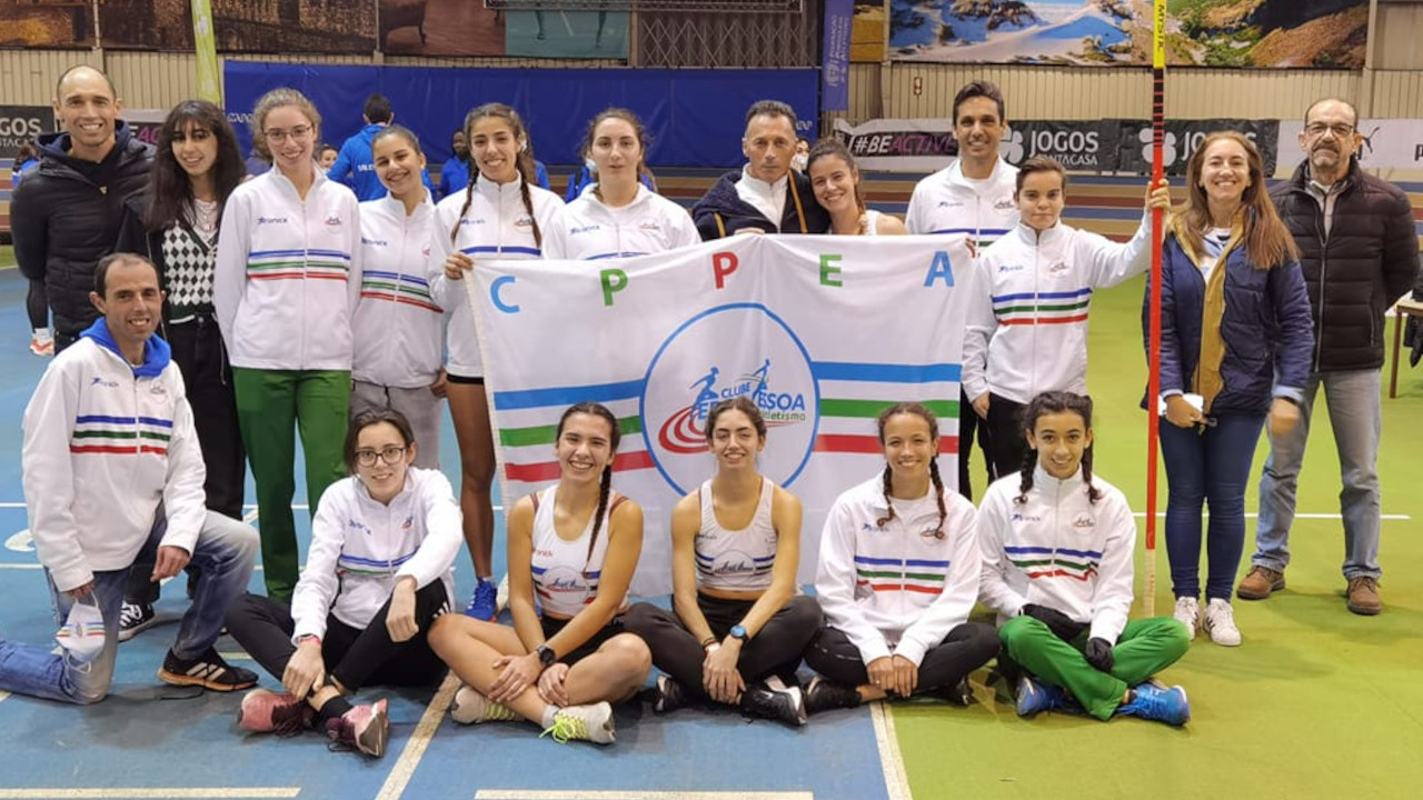 CPPEA conquista apuramento para a fase final do Nacional de Clubes em Pista Coberta