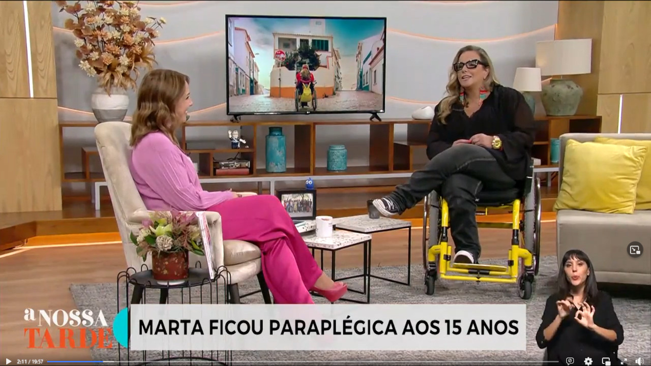 Marta Guimarães Canário fala sobre acessibilidade nas freguesias